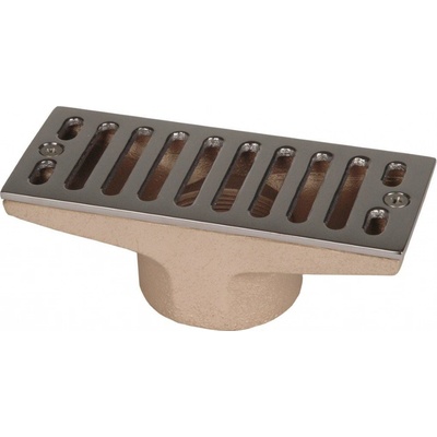 HUGO LAHME Výpust do přelivového žlábku 160 x 60 mm, 2“ napojení.