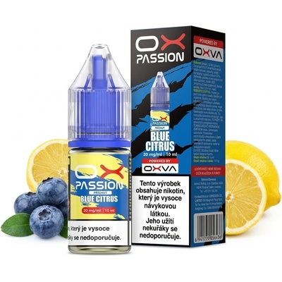 Oxva OX Passion Salts Blue Citrus 10 ml 10 mg