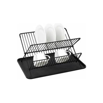 Kinghoff Сушилник за съдове Kinghoff, 43 x 32 x 25.5 см, Черен, KH 1356 8e5f6a