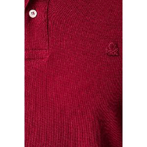 United Colors of Benetton тениска с яка мъжка от памук (3089J3179) - answear - 175,83 лв