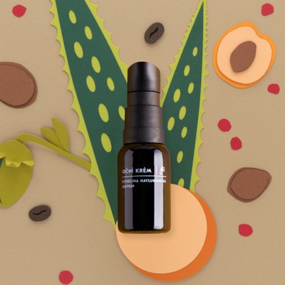 Caltha kosmetika Krém Oční kyselina hyaluronová a kofein CPK Bio 15 ml