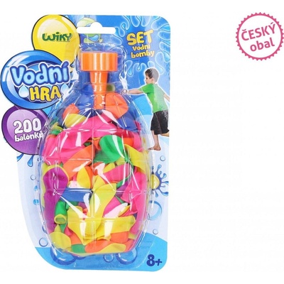 Alltoys Vodní bomby 200 ks s nástavcem