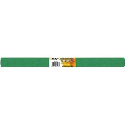 Krepový papír role 50x200cm zelený