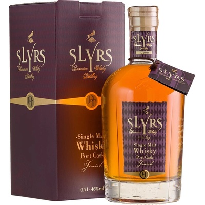 Slyrs Single Malt Whisky Port Cask Finish 46% 0,7 l (kartón)