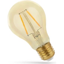 Spectrum LED Retro LED žárovka E27 A60 2W, 240lm, jantarové sklo, 2400K [WOJ+14077]
