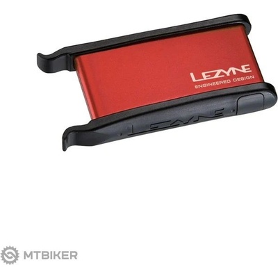Lezyne Lever Kit sada lepení v Al boxu + montpáky, červená