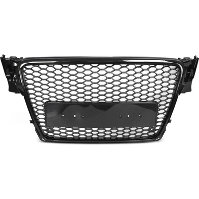 Přední maska Audi A4 B8 2008-2011 SPORT STYL černá lesklá s PDC