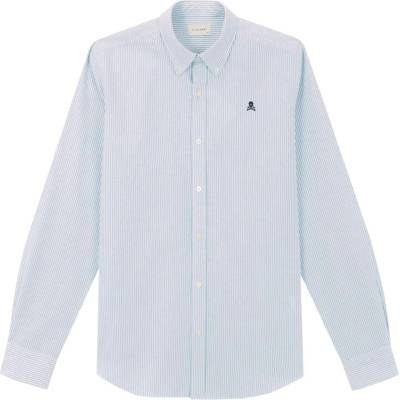 Scalpers Риза 'New Oxford' синьо, размер 39