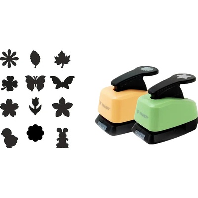 děrovačka dekorační 16 mm Set B 24ks 12 motivů – Hledejceny.cz