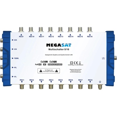 Multiprepínač Megasat 5/16 PROFI