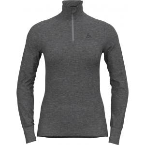 Odlo Синтетично термобельо Odlo Women's Top Turtle Neck L/S Half Zip Active Warm Synthetic base layer - Odlo Steel Grey Melange (114-1876-0314)