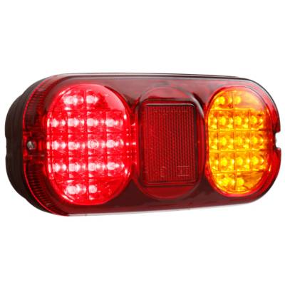 Стоп neon с динамичен мигач 12-24v (aro.stop.202207-d)