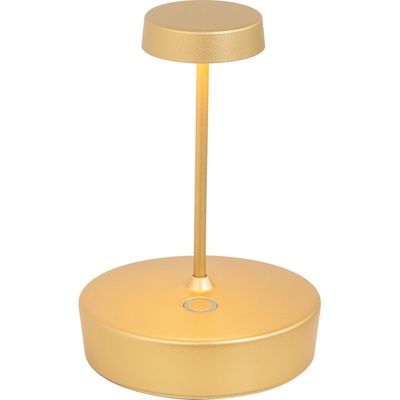 Zafferano Безжична настолна лампа Swap Mini II 14, 8 см златна мат (LD2131O3)