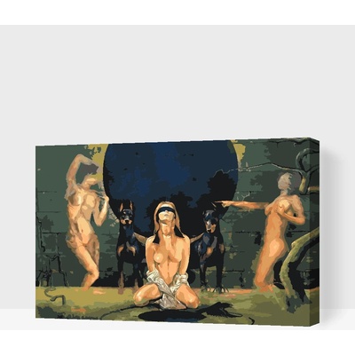 Vymalujsisam Malování podle čísel Nahota