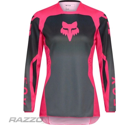 FOX Womens Shield Jersey Black Pink
