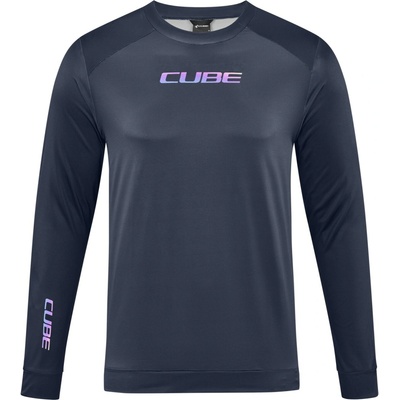 Cube MTB Round Neck L/S black