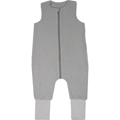 Esito Mušelínový spací pytel s nohavicemi Dove grey