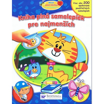Kniha plná samolepiek pre najmenších