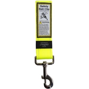 Rogz Safety Belt Clip - Щипка за предпазен колан , за кучета , жълт 4.5 см