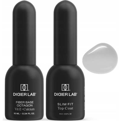 Didier Lab SADA: Fiber Báze Octagon + Top Coat Slim Fit No Wipe