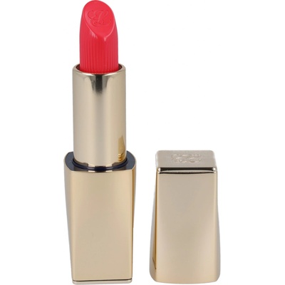 Estée Lauder Pure Color Creme Lipstick krémový rúž Defiant Coral 3,5 g