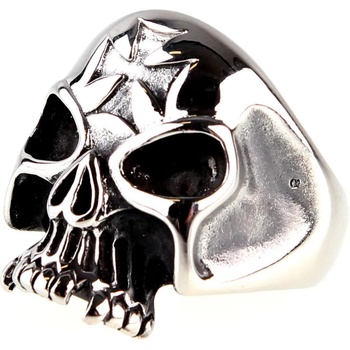Image 1 of ETNOX пръстен ETNOX - Iron Cross Череп - SR1156