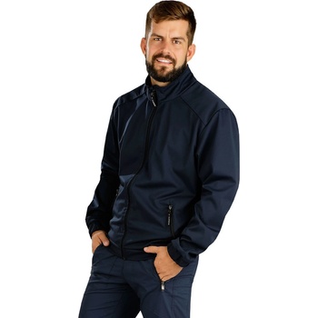 Litex pánska softshell bunda J1309 tmavo modrá