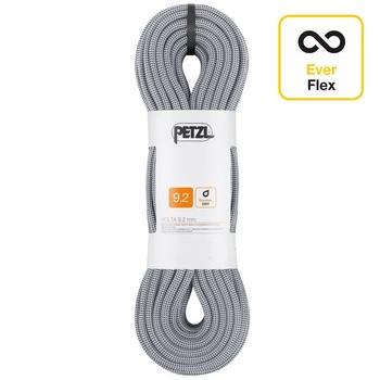 Petzl Динамично въже PETZL Volta 9.2mm 60m gray
