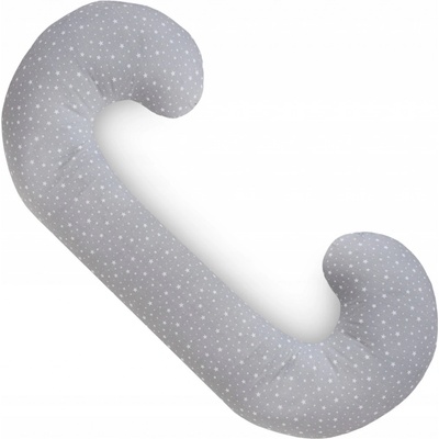 CEBA Vankúš na dojčenie Cebuška PHYSIO Duo Žerzej Grey Stars