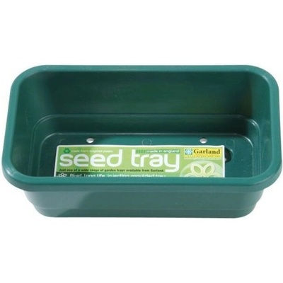 Garland Mini Seed Tray Green 17x10x5 cm, zelený zásobník s drenážou