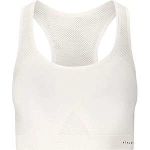ATHLECIA Дамски спортен сутиен ATHLECIA Women's Rosemary V2 Seamless Sports Bra - White (114-3988-0213)