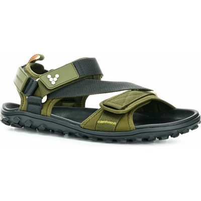 Vivobarefoot Tracker Ora Sandal Mens dark olive