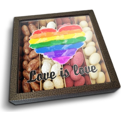 Sablio Mandle v čokoládě Love is Love 4x 80 g