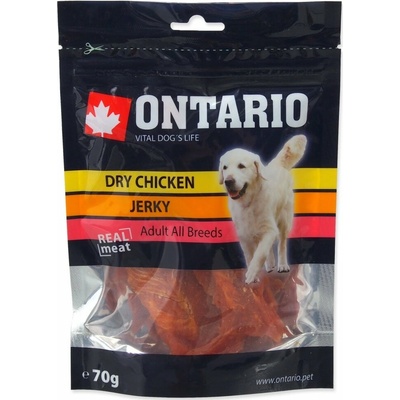 Sušené plátky kuracieho mäsa ONTARIO Delikatesa 70 g