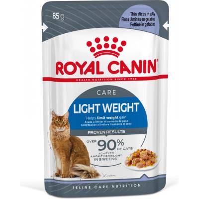 Royal Canin Light Weight Care 12x85g мокра храна в желе за възрастни котки, склонни към напълняване
