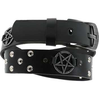 Leather & steel fashion Колан Pentagram - LSF2 17