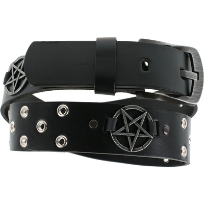 Leather & steel fashion Колан Pentagram - LSF2 17