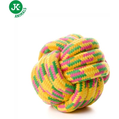 JK ANIMALS Bavlněný proplétaný míč 10 cm