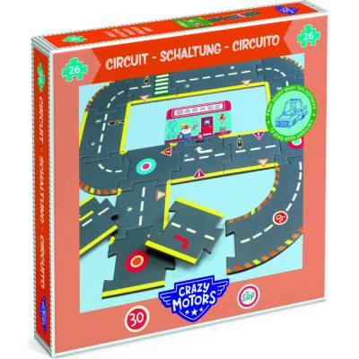 Djeco Crazy Motors Obří závodní dráha 26 dílů
