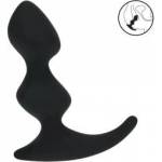 Boss of Toys LEVELZ Full Double Ripple Silicone Prostate Model Black - Ergonomic Design