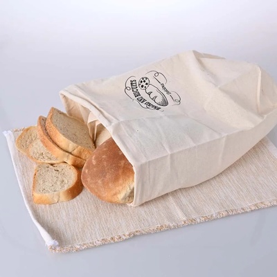 Платнена памучна торба за съхранение на хляб и закуски (1181523)