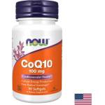 NOW Коензим Q10 - Сърдечна енергия и клетъчна защита, 100 mg, 50 софтгел капсули (03208 NOW)