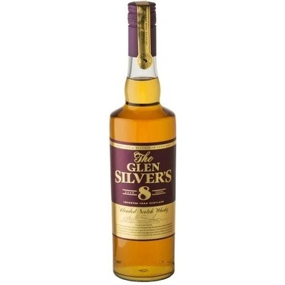 Glen Silvers Whisky 8y 40% 0,7 l (tuba)