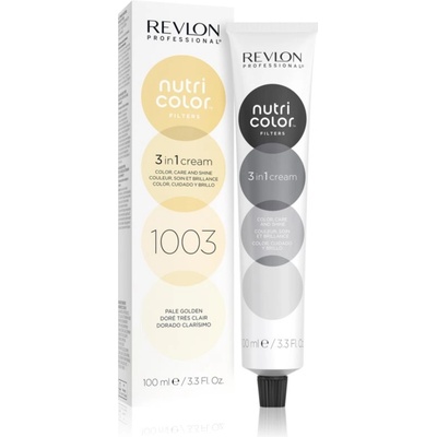 Revlon Nutri Color Filters Toning подхранваща тонираща маска за професионална употреба 1003 100ml