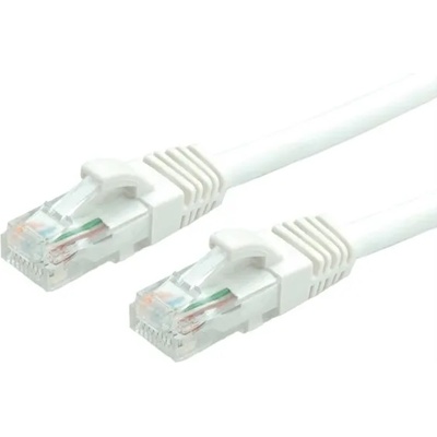 Roline Пач кабел Roline, UTP, Cat. 6, 2m, бял (21.99.1046)