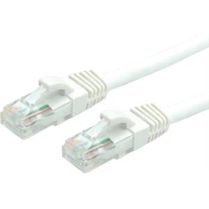 Roline Пач кабел Roline, UTP, Cat. 6, 2m, бял (21.99.1046)