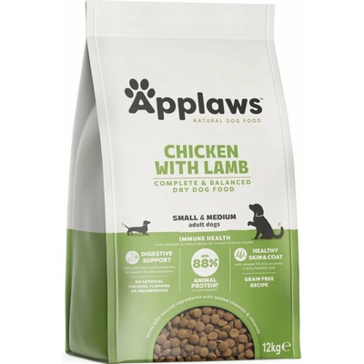 Applaws Adult Small & Medium Breed Chicken & Lamb 12 kg