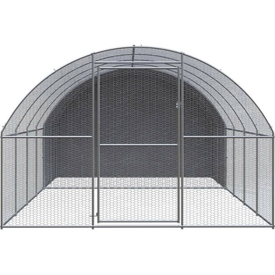 vidaXL klec 3 x 4 x 2 m pozinkovaná ocel