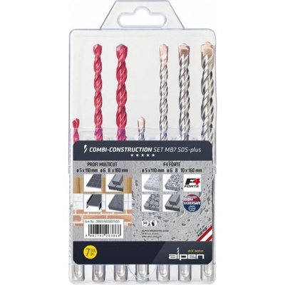 Alpen Combi Set SDS-plus M B7