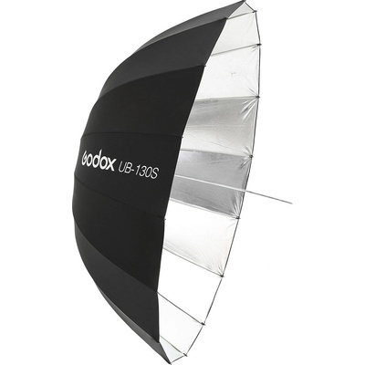 Godox Hluboký stříbrný parabolický deštník Godox UB-130S (130cm) – Zboží Živě